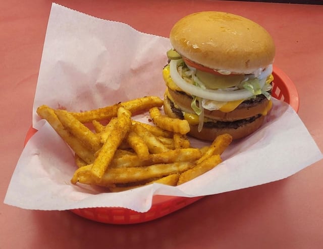 The Burger Girl Combo.