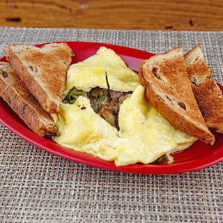 Jack's Philly Steak Omelet