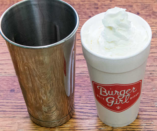 Vanilla Milk Shake.
