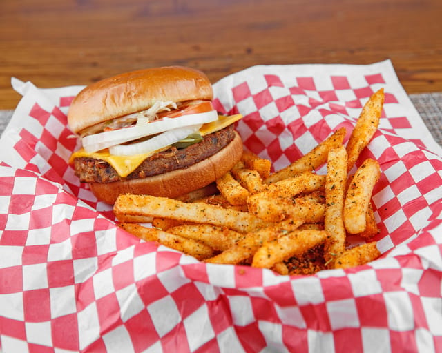 Black Bean Burger.