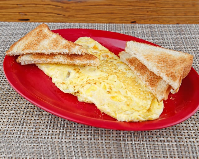 3 Cheese Omelet.