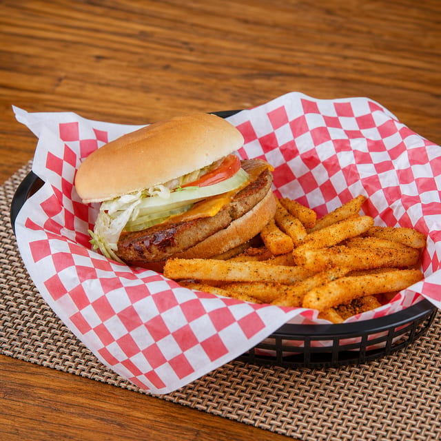 Quarter Pound Turkey Burger.