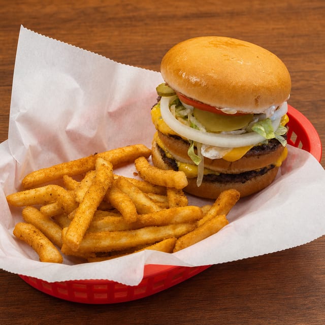 The Burger Girl Combo.