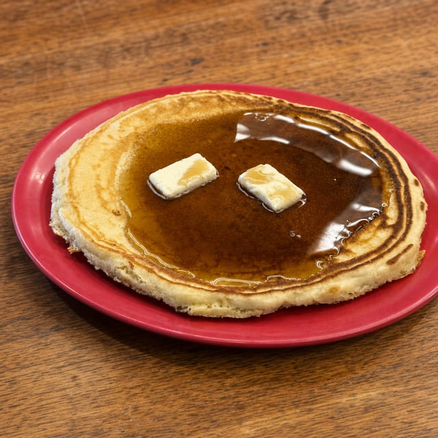 1 Large Buttermilk Pancake.