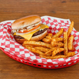 Kentucky Bison Burger Girl Combo
