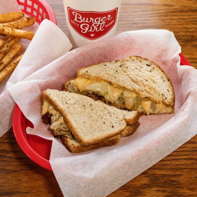 Traditional Patty-Melt.