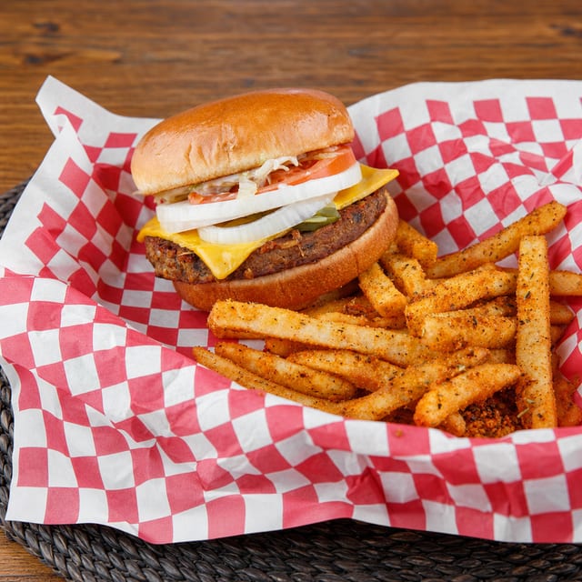 Black Bean Burger.